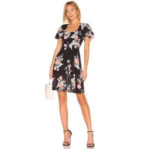 NWT LPA Revolve Floral Button Up Midi Dress XXS